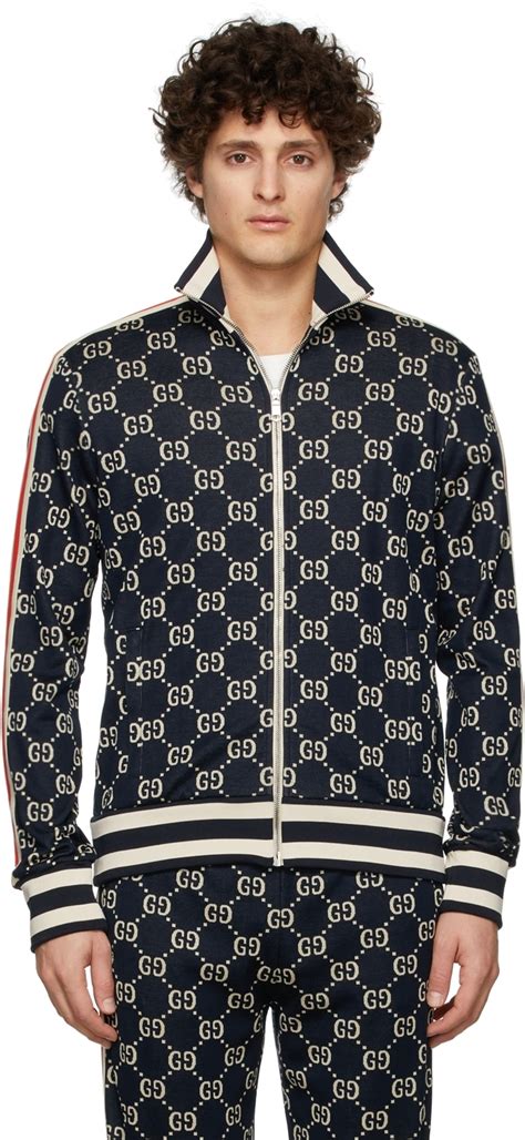 gucci jacquard jacket slim large.